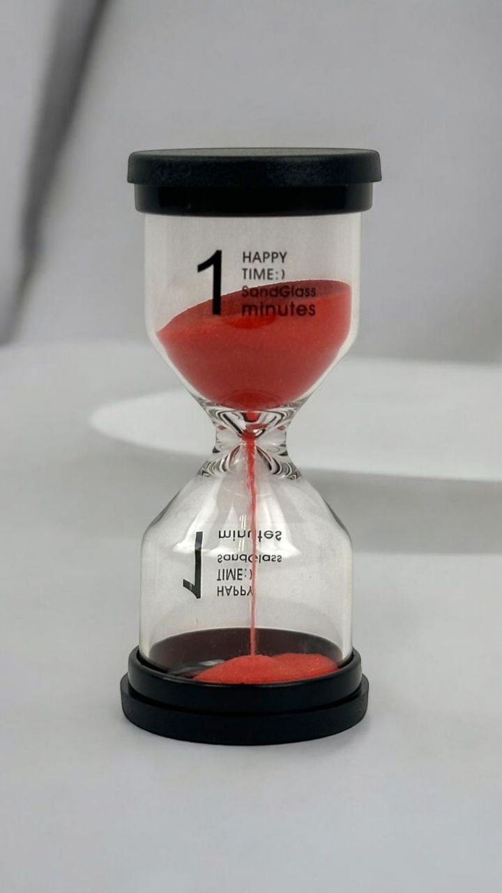 Песочные часы "Originals" оранжево-красный, 1 минута