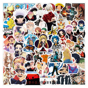 Наклейки для стикер бомбинга "Anime Mix" А (62 шт.)