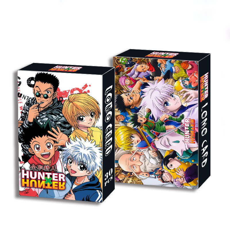 Набор картонных карточек "Hunter x Hunter № 1" 30шт.