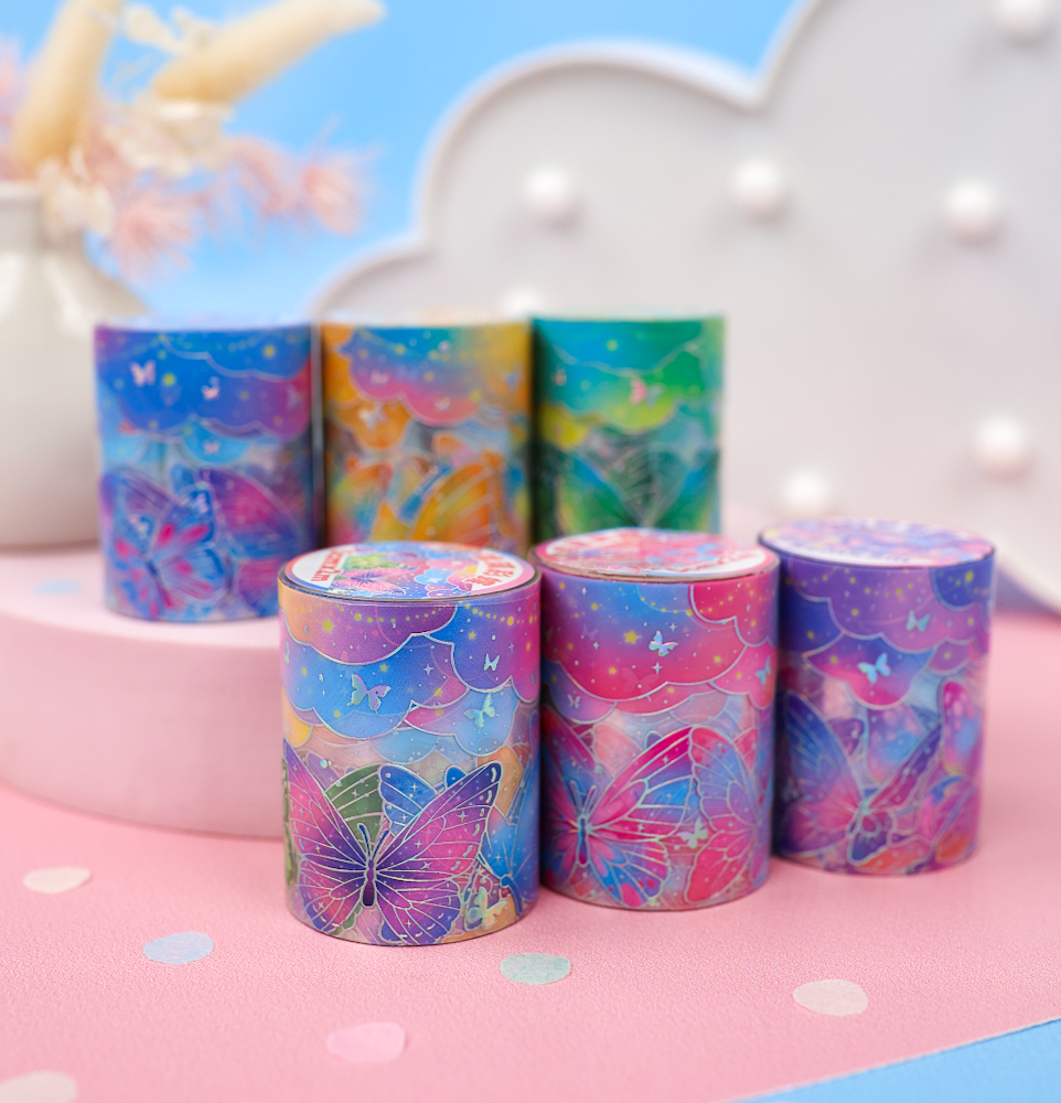 Декоративный скотч "Butterfly Dream" в ассортименте 