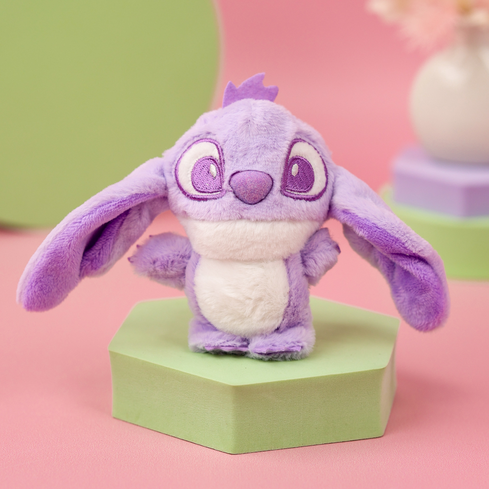 Мягкий брелок "Милый глазастик" №1, фиолетовый  12см