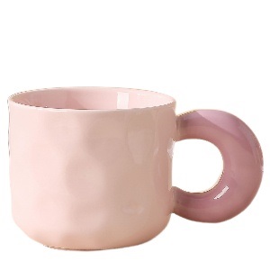 Кружка "Fashion" розовый, 400мл оптом со склада!