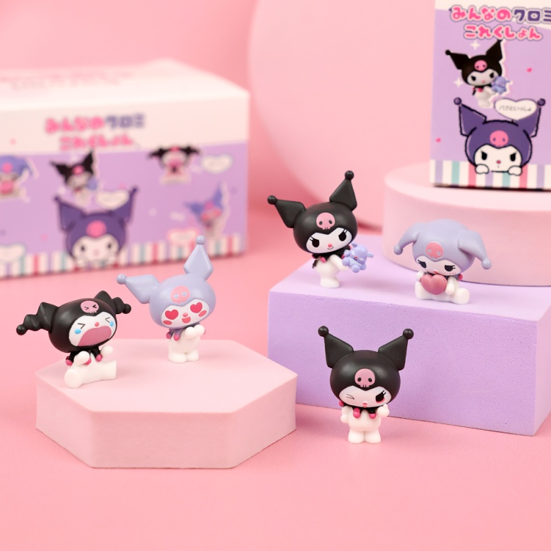 Набор фигурок "Kuro" 3х4,3см (5шт)