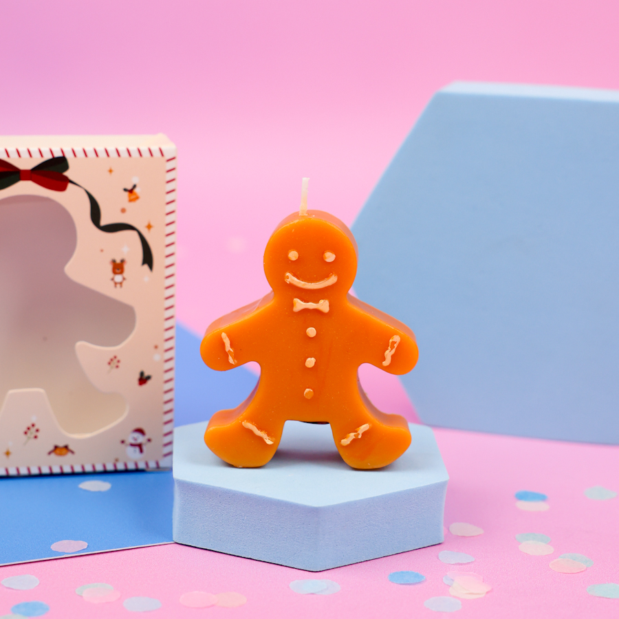 Свеча-арома "НГ Пряничный человечек" 7см