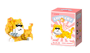 Конструктор "Cute Cat" Котик №617 (405 деталей)