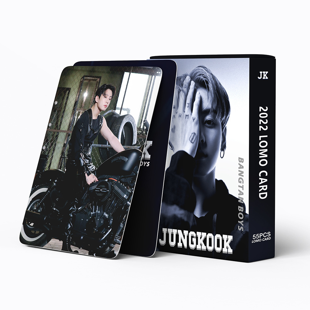 Набор картонных карточек "JUNG KOOK" №1, 55шт.