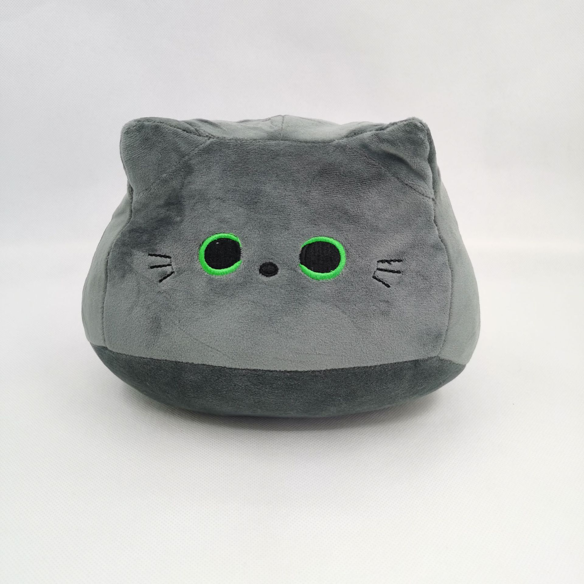 Мягкая игрушка "Котик" серый 20см