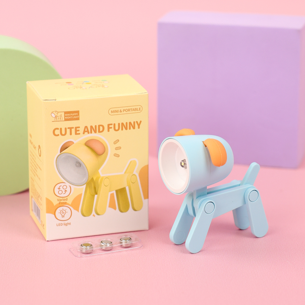 Мини-лампа "Puppy" голубой