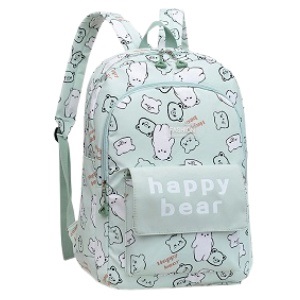Рюкзак "Happy Bear" светло-зеленый