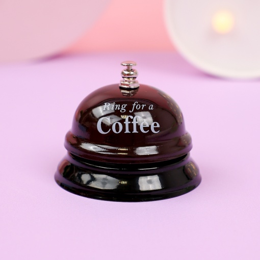 Настольный металлический звонок, коричневый оптом