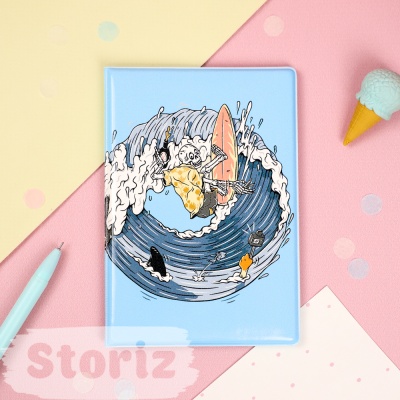 Обложка на паспорт "Скелет" №1, STORIZ