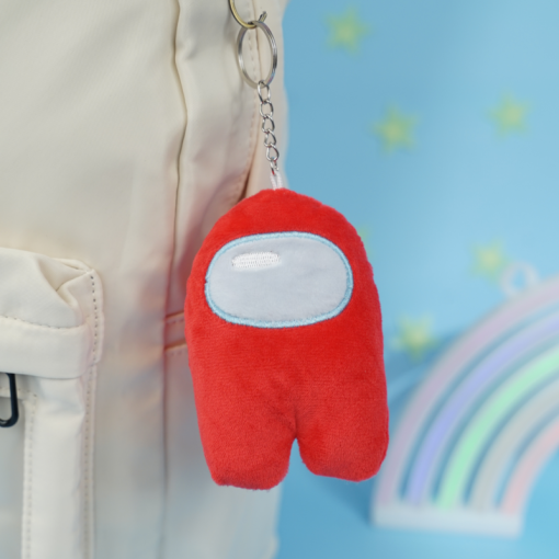 Мягкий брелок "Среди Нас" красный, 10 см