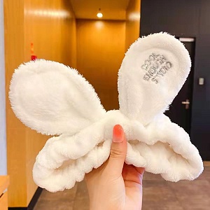 Повязка для волос "Cool бант" белый