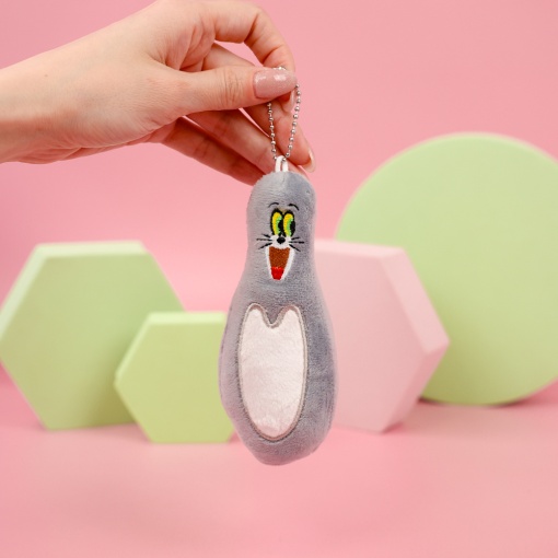 Мягкий брелок "Том" кегля, 10см