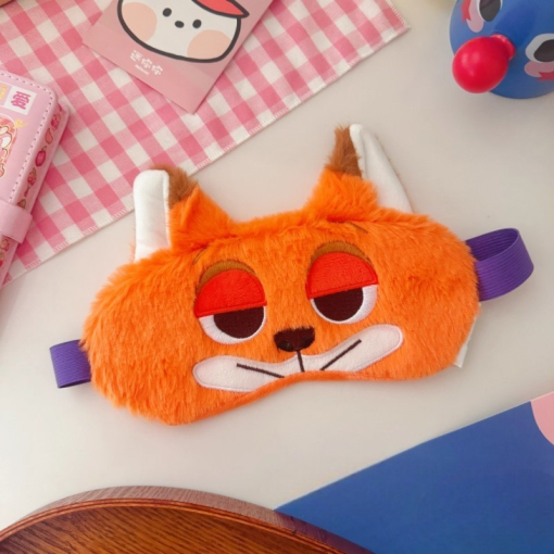 Маска для сна "Zoo town" лис