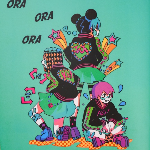 Тетрадь "JoJo" №1, 48 листов