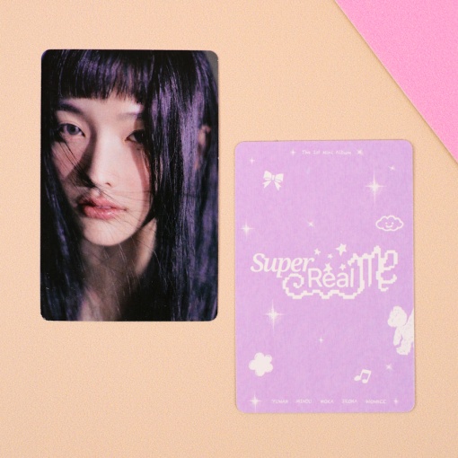 Набор картонных карточек "K-pop" ILLIT Super real me, 55шт.