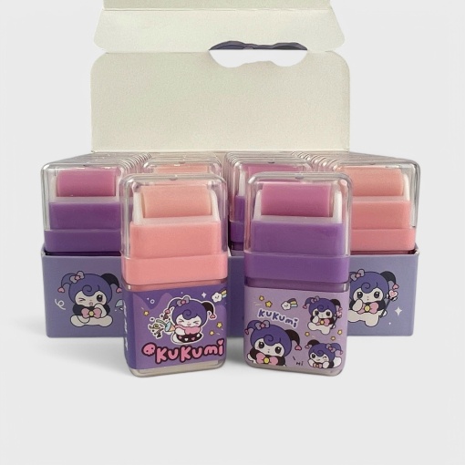 Стирательная резинка "Куро" №6028, в ассортименте 1шт