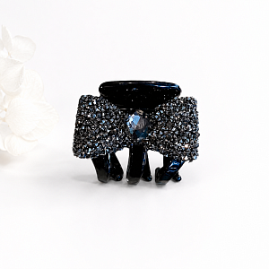 Заколка-крабик для волос "Black Diamond"