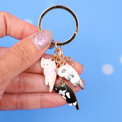 Брелок "Три кота" 