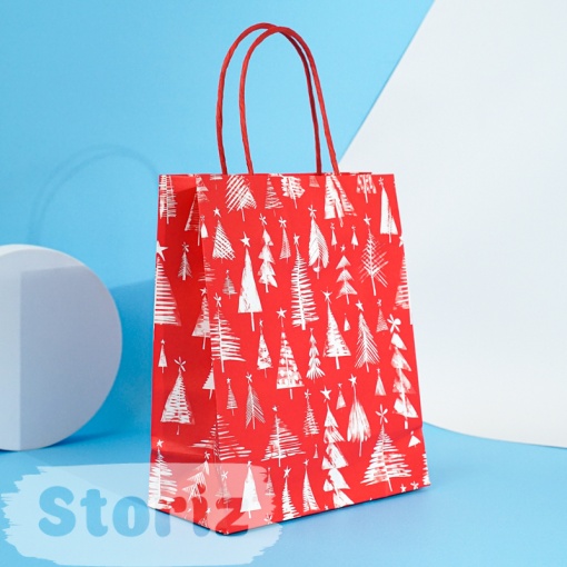 Подарочный пакет "Merry Christmas" S 25,5x21см