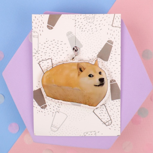 Брелок акриловый "Сиба-ину" №11