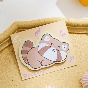 Стикеры "Animals" Енот, 30 листов