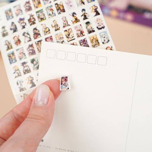 Набор почтовых открыток "Genshin Impact" B