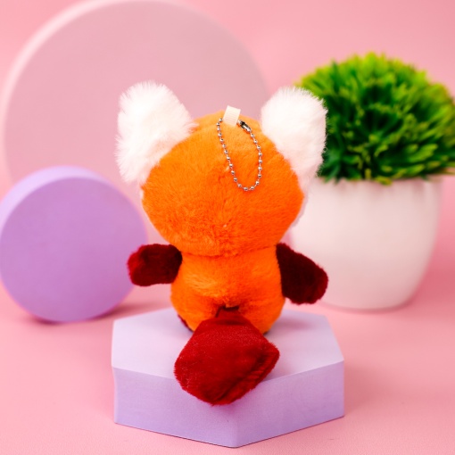 Мягкий брелок "Красная панда" 13 см