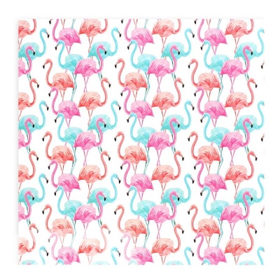 Упаковочная бумага "Pink Flamingo" 50x70 см