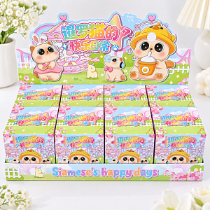 Фигурка Surprise "Siamese cat" happy days №А170, в ассортименте 1шт оптом