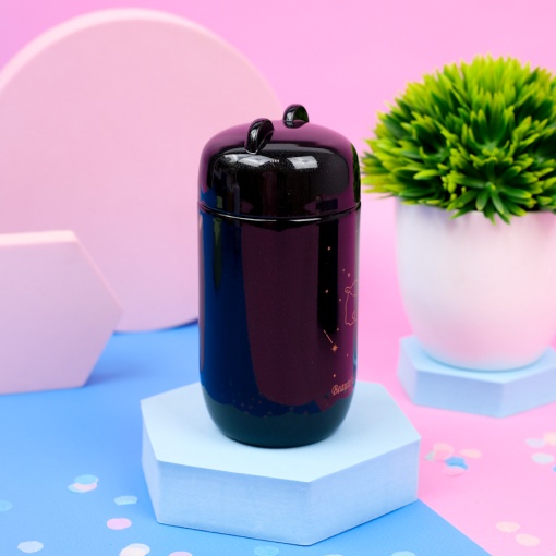 Термос "Star bear" черный, 220мл оптом