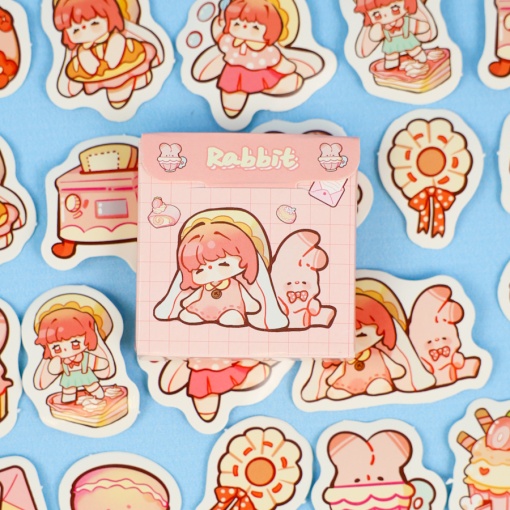 Набор наклеек "Rabbit", 46 шт.