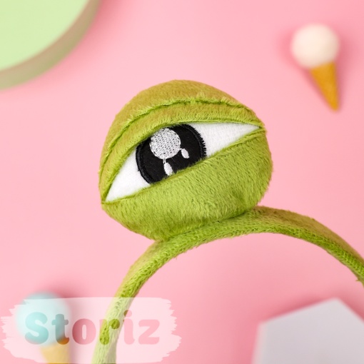 Ободок для волос "Pepe Frog eyes"