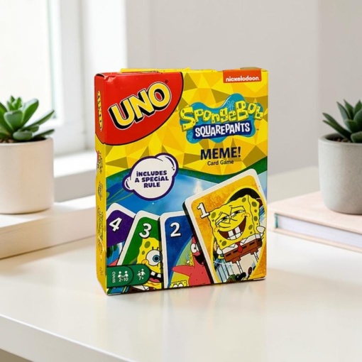 Игральные карты "Уно" SpongeBob