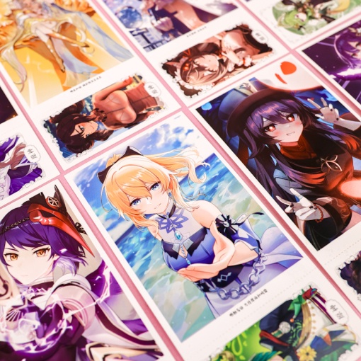 Набор почтовых открыток "Genshin Impact" №10