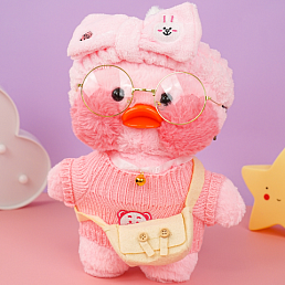 Мягкая игрушка "Pink Lalafan" розовый, 30 см