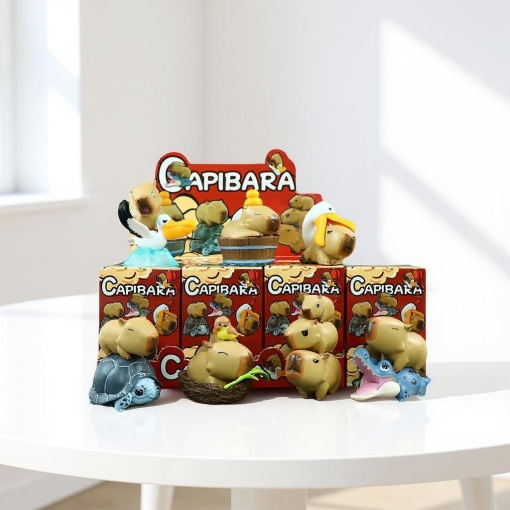 Набор фигурок "Capybara" life. в ассортименте 7шт оптом