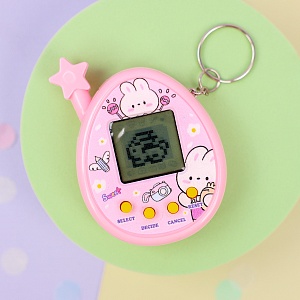 Тамагочи "Pocket pet" Зайка, розовый