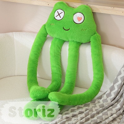 Мягкая игрушка-подушка "Лягушка-осьминог" 100 см