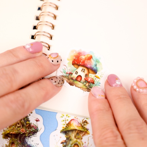 Набор наклеек "Dream Mushroom house", 46 шт.