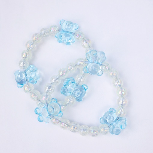 Браслет "Медвежата" голубые