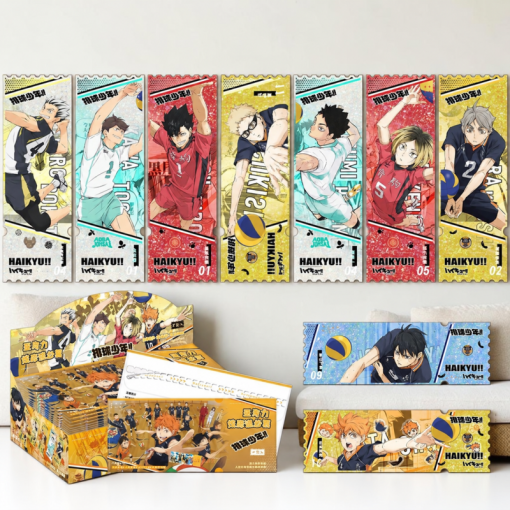 Закладка акриловая Surprise ""Haikyu" 18x6 см, в асс-те 1шт оптом