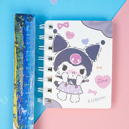 Мини-блокнот на пружине "My Mld" Куро, A7 (набор 4 шт.)