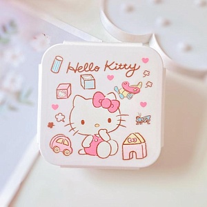 Ланчбокс "Кт" Игрушки, белый оптом