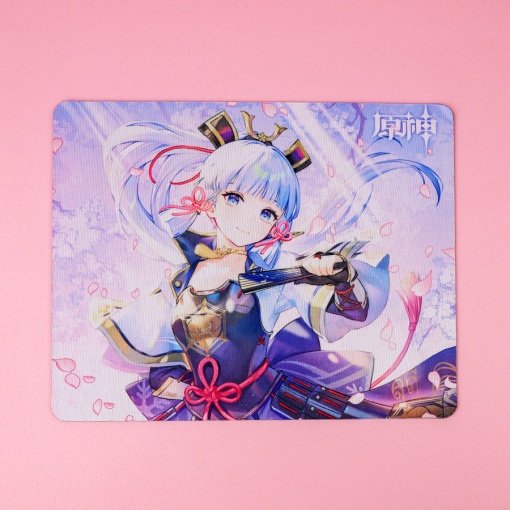 Коврик для мыши "Genshin Impact" Аяка, 25x20 см