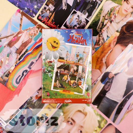Набор картонных карточек "K-pop" Seventeen Heaven, 55шт.