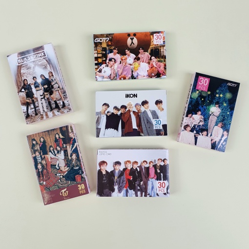 Набор почтовых открыток «K-pop группы»