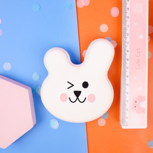 PowerBank "Зайка" с грелкой для рук, белый (3000 mAh)