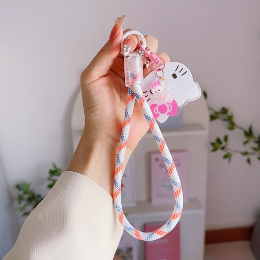 Брелок для телефона "Шнур" Кт, белый